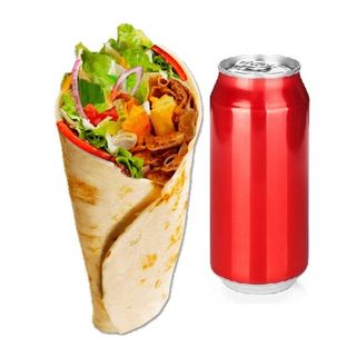 1 Durum Kebab + 1 Bebida Lata