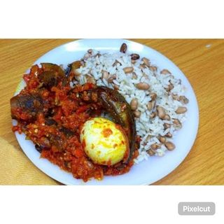 White Rice and Beans