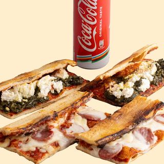 Pizzedda Meal (4 Pizzedde + 1 bibita a scelta)