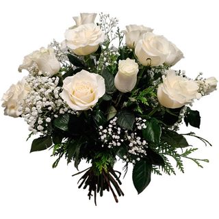 Docena de Rosas Blancas