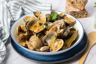 Almejas a la marinera