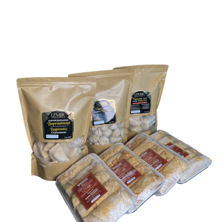 Блины с ветчиной и сыром