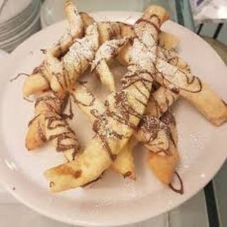 Chiacchere alla Nutella