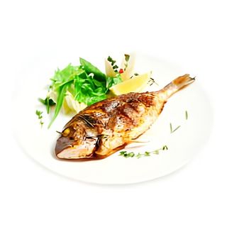 Дорадо на гриле