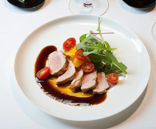 Tagliata de curcan sos teriyaki