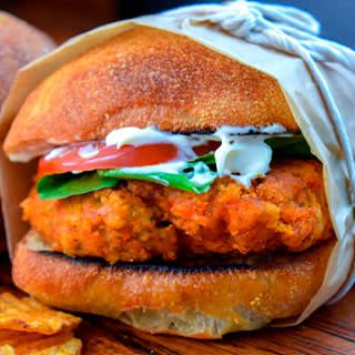 HAMBURGUESA POLLO PIRI PIRI