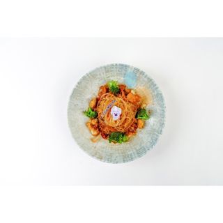 Wok лапша фунчоза с курицей