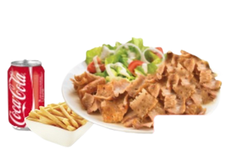 Menú Plato Shawarma