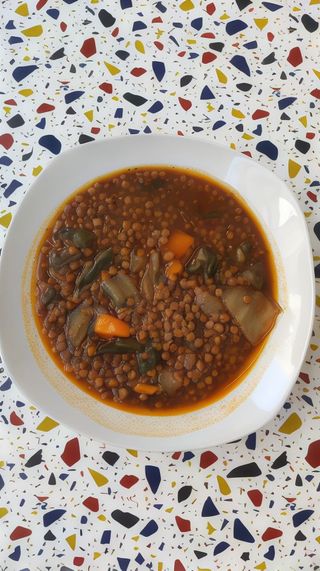 Lentejas Con Verduras