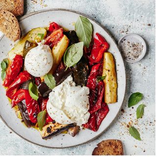 Salade Antipasti De Légumes Grillés À L'italienne