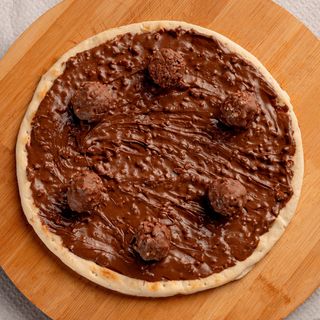 Pizza de Ferrero Rocher