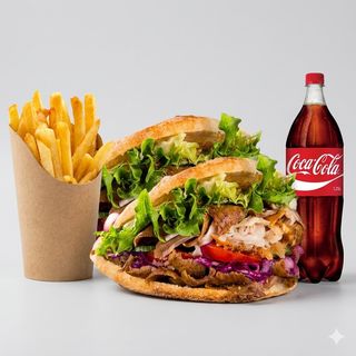 Oferta 1 (2 Kebabs)