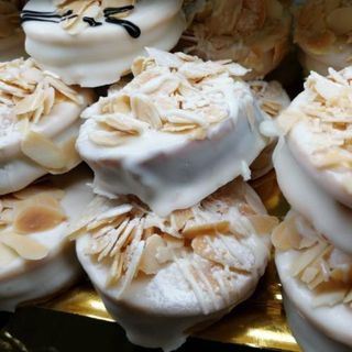 Alfajor Pequeño Chocolate Blanco