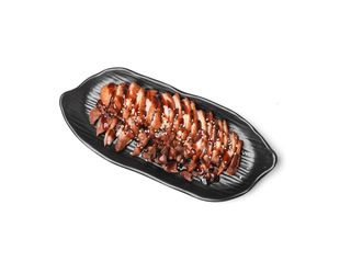 Pato asado kamo teriyaki 