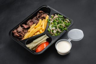 Shawarma de vita (la farfurie)