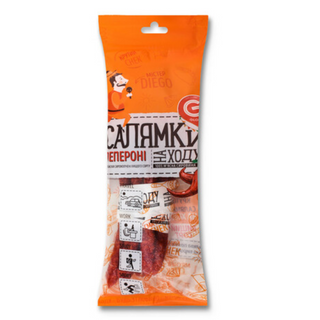 Ковбаски "глобино" Салямки Пепероні, С/к, 85г