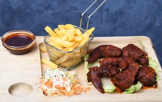 Poussin Wings - 6 Pcs (Hot / Medium / Mild) 