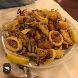 Fritura mixta de mariscos 