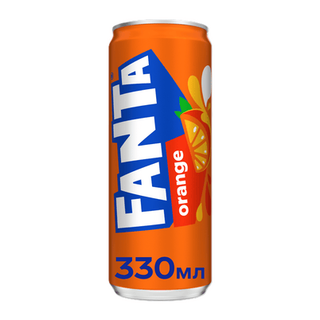 Напій Fanta Orange з/б (0,33л)