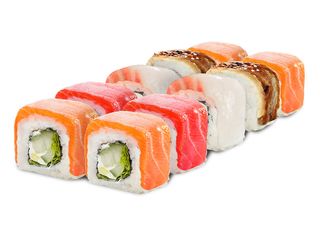 Роллы "Радуга"  (200г)