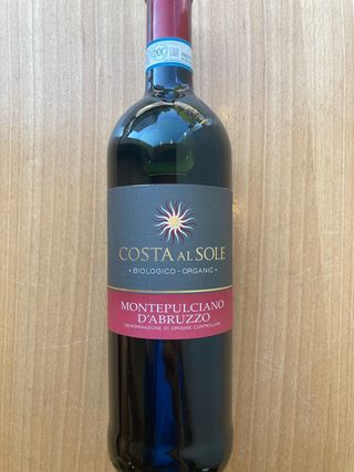 MONTEPULCIANO D'ABRUZZO DOC BIOLOGICO
