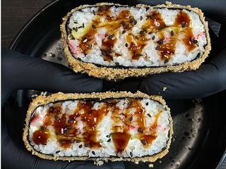 Бургер з крабом (270g)