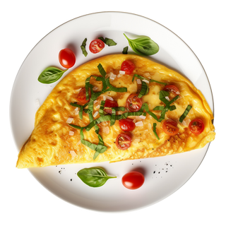 Омлет с овощами