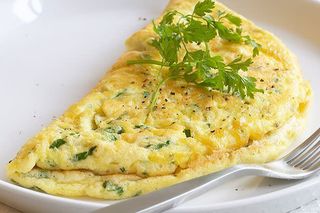 Omelette au fromage