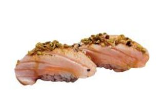 50. Nigiri salmone flambé - 2 pezzi
