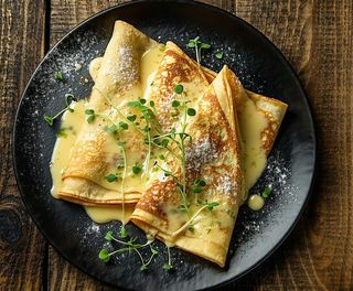 Naleśniki z serem na słodko 2 szt.