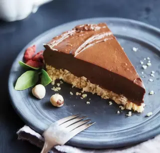 Tarta Fría de Chocolate Japonesa