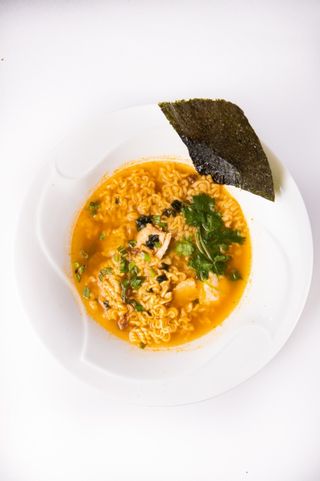 Рамен с курицей