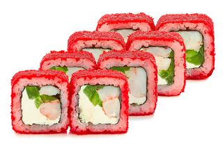 Ролл "Запеченная Калифорния" с креветками