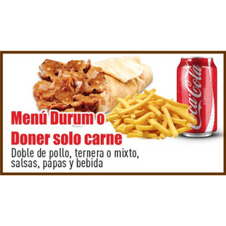 Menu Durum Especial