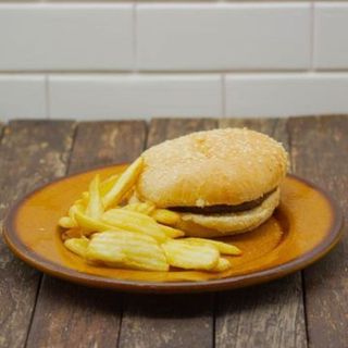 Menú Infantil Hamburguesa