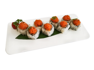 U03. Ura spicy sake - 8 pezzi