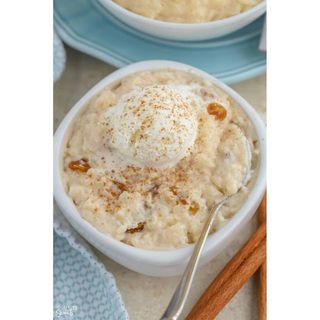 Ice Cream With Rice Pudding