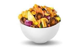 Z chińskimi grzybami krewetki