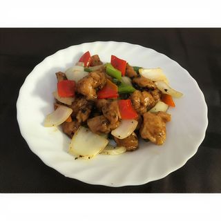 46. Pollo estilo vietnamita con salsa doushi