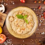 Орзо с креветками