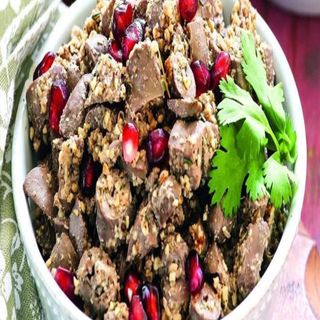 ხბოს გულღვიძლი ნიგვზით