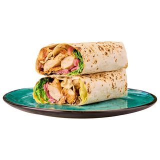 Буріто з куркою та чіпсами