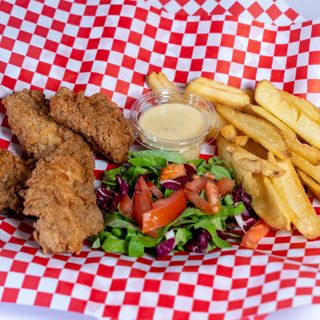 Tender fried chicken 5 pezzi + Patate fritte