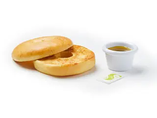 Bagel Brioche Con Aceite Y Sal