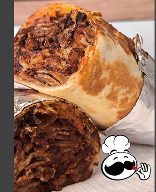 Piadina con vitello macinato