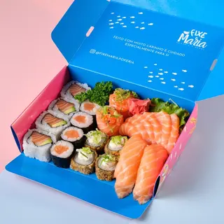 Box Salmão 22 Peças