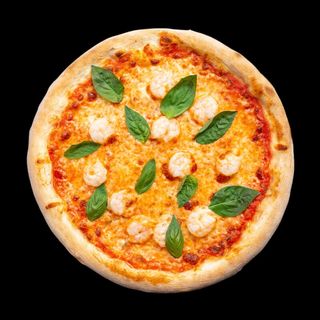 Pizza De Gambas (28 Cm.)