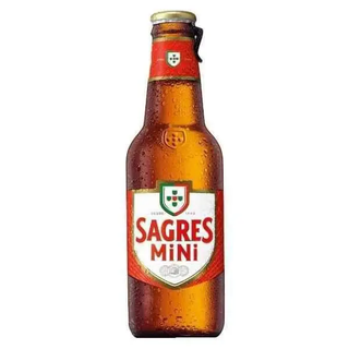 Cerveja Sagres Mini Branca