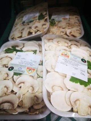 Funghi tagliati 