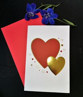 Felicitare Red Heart